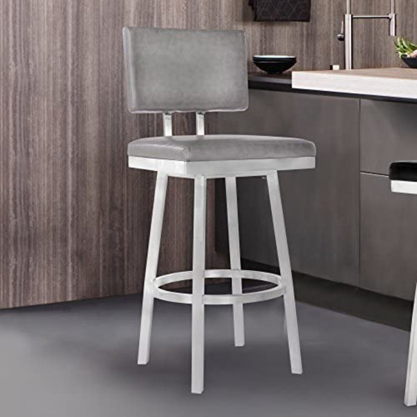 Williston Nakagawa Bar & Counter Swivel Stool & Reviews Wayfair